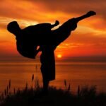 sunset, sport, karate-5051305.jpg